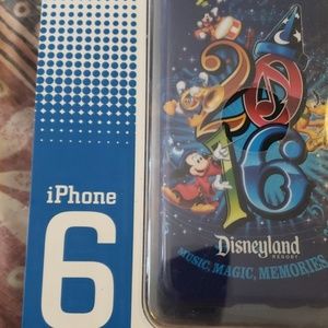 Disney 2016 Blue Disneyland iPhone 6 case